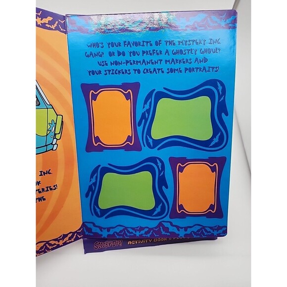 Scooby Doo Activity Book And Floor Puzzle . Board Book ,2006 , Warner Brothers - Picture 7 of 7